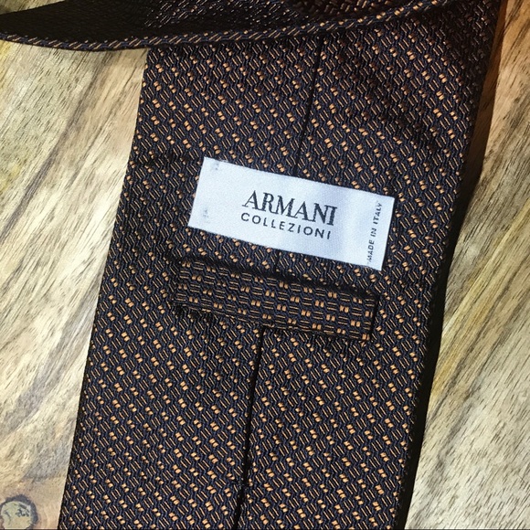 Armani Collezioni Silk Tie - Picture 4 of 7